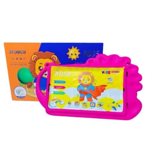 Atouch Kd55 Kids Tablet - 8" - 8GB RAM - 256GB ROM- Android 12 - 8000mAh - Pink