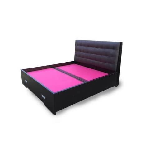 Leather Bed