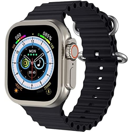 Ultra 8 Smart Watch For Android & Iphone - Black