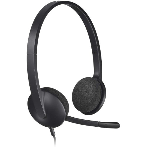 H340 Usb Headset For Windows And Mac - Black