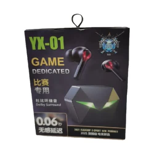 True Wireless Bluetooth Gaming Earbuds