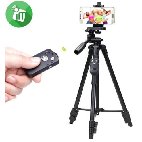 3388 Professional DSLR & Phone Tripod With Wireless Remote