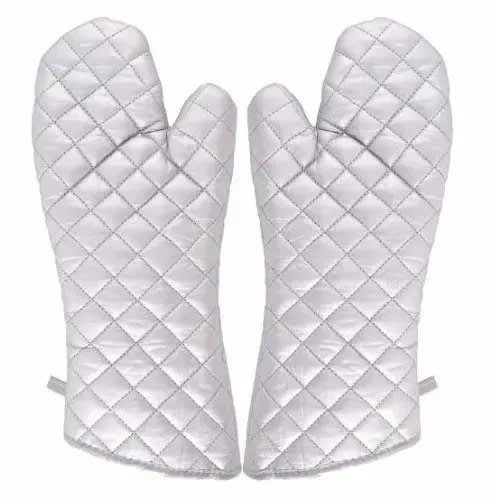 Cooking Glove - Silver - A Pair