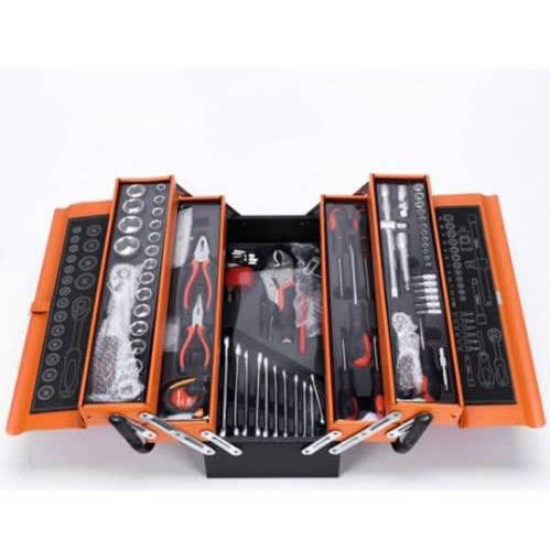 85Pcs Tool Set With Metal Box 5 Tier Cantii-lever