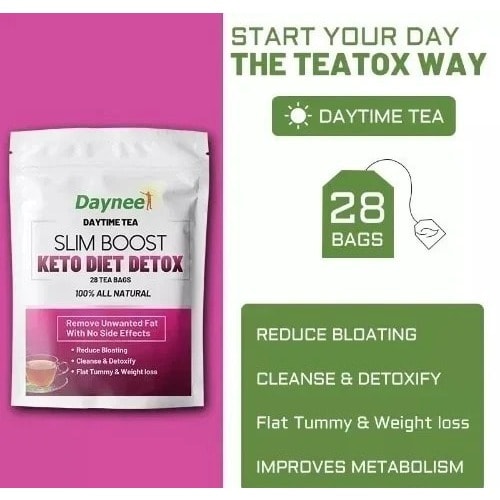 Daynee Slim Boost Keto Diet Detox - 28 Tea Bags