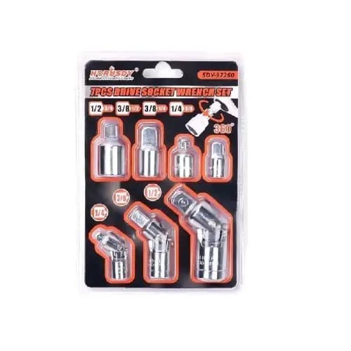 Drive Socket Wrench Set - 7pcs