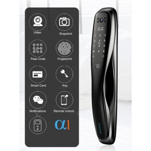 Alpha 1 Df1 Sleek Smart Door Lock Without Camera