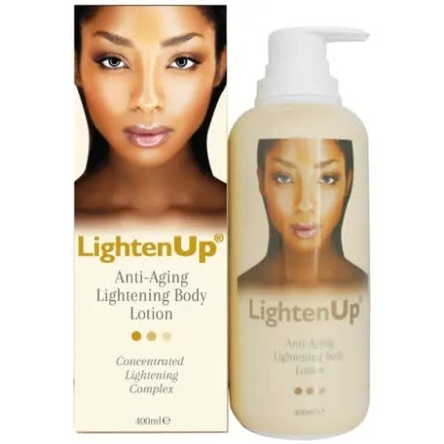 Lightenup Anti-aging Body Lotion 400ml - Formulated To Fade Dark Spots