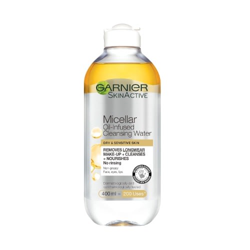 Skin Active Micellar Water a Makeup Removing Cleansing Oil 400ml