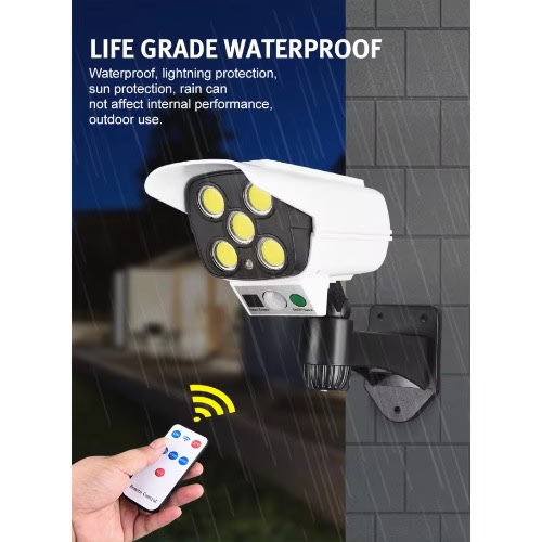 Solar Powered Simulation Induction Wall Lamp