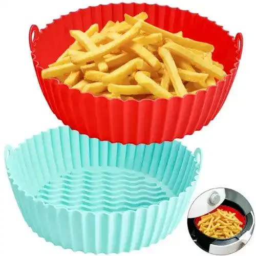 Reusable Silicone Air Fryer Liner - 2pcs
