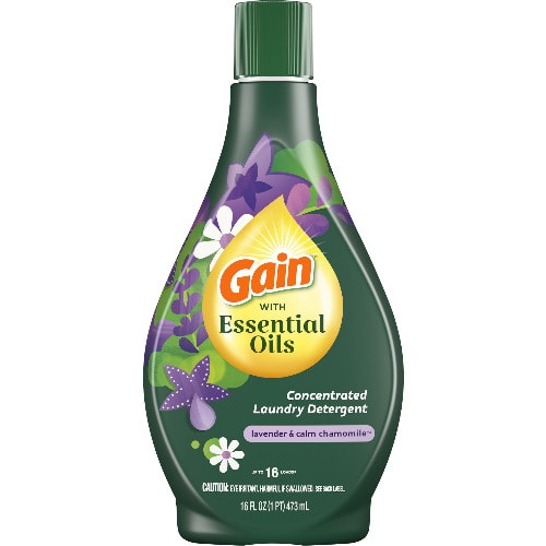 Essential Oils Concentrated Laundry Detergent Lavender And Chamomile - 16 Oz