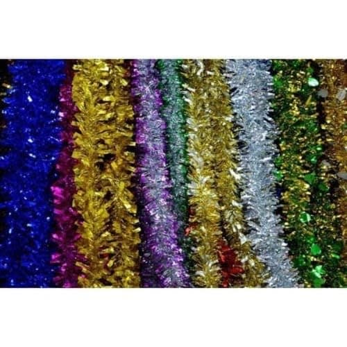 Christmas Bling - 12 Colours Tinsel For Christmas Decorations - 2meters