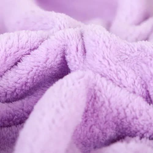 Ultra Soft Dorm Home Water Absorbent Towel Gift Sets - Purple