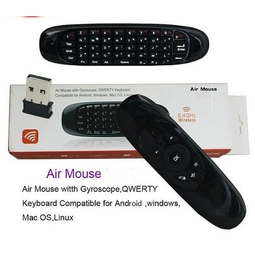 Qwerty Keyboard With Air Mouse 2.4ghz