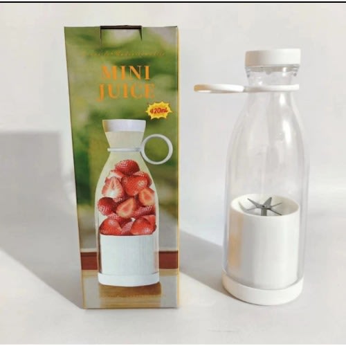 Portable Rechargeable Juicer Blender - Wireless- USB - 380ml420ml - 1400mAh