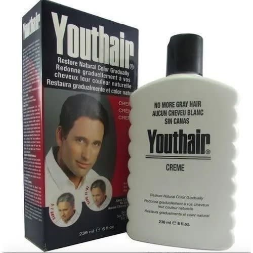 Creme Youthhair Cream - No More Grey Hair - 236ml