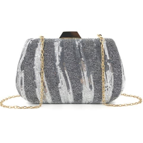 Ladies Sequin Clutch Bag
