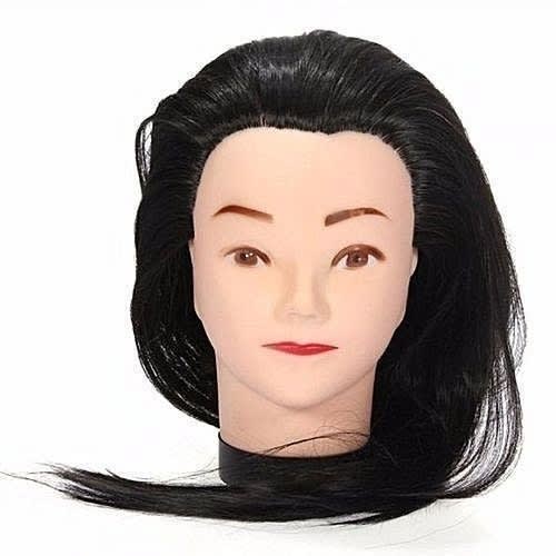 Wig Head Mannequin With Hair