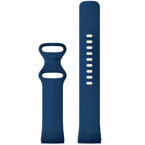 Replacement Strap For Fitbit Sense Fitness Tracker - Navy - Large