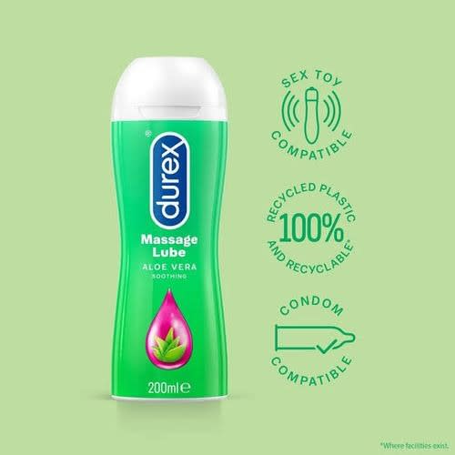 Durex Massage And Play Intimate Pleasure Gel Lubricant - 200ml