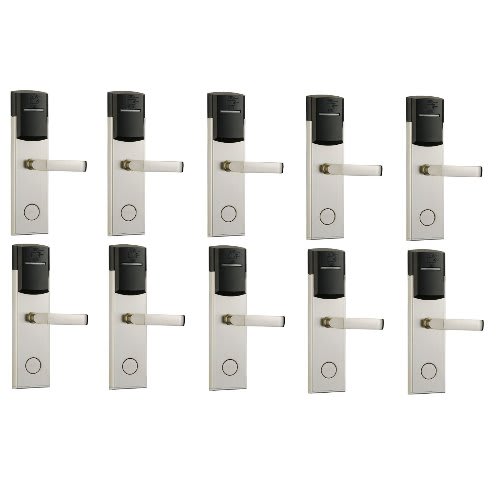 Door Lock With RFID Card Access Control - 304 Stainless - 10 Sets