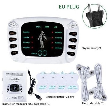 Slimming Massager Digital Electrical Stroke Therapy Massager +therapy Slippers