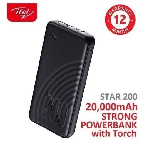Power Bank With Torch Light - 20000mAh