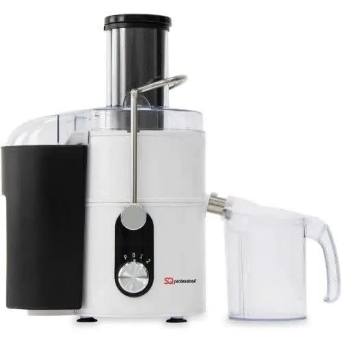 Blitz Power Juicer 800W - 3 Speeds - 700ml Jug - 1400ml Pulp Collector - White