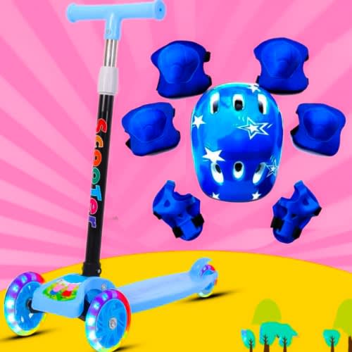 Kids Scooter With Protective Guard