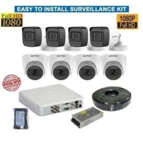 CCTV Camera System - 2mp - 8ch