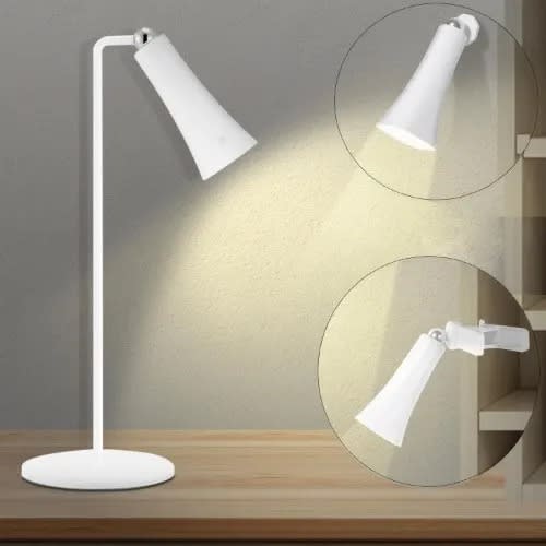 4 In 1 Rechargeable Desk Lamp - Stepless Dimming 180&deg; Rotation Lamp Multi-scene