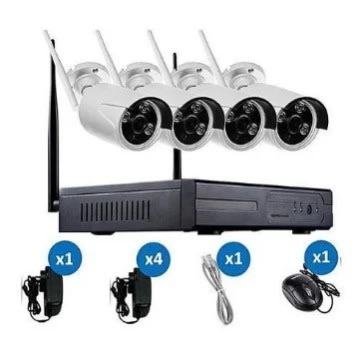 4 Way Wireless Cctv Wifi Kit