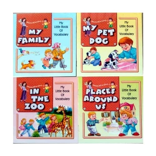 My Little Book Of Vocabulary For Children( Set Of 4)