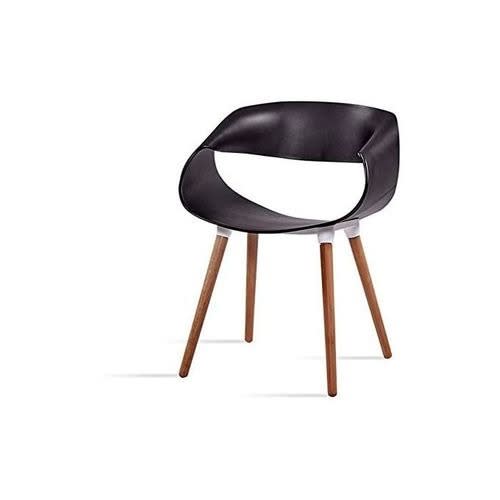 Modern Dinning Chair - 1 Set Black
