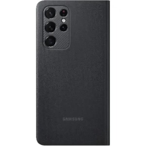 Flip Case With S-pen For Samsung Galaxy S21 Ultra S-view - Black