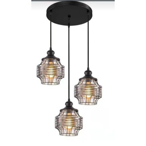 Modern Dropping Chandelier Celling Light - 45" - 12V