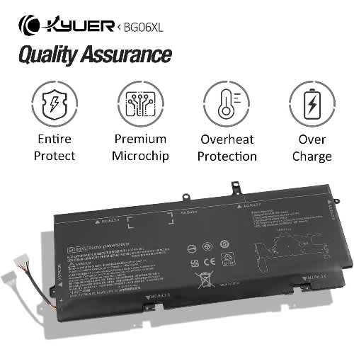Bg06xl Bg06045xl-pl Laptop Battery For Hp Elitebook Folio 1040 G3 Energy Star Series