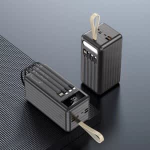 Shplus High Capacity Power Bank 80000mAh With Type C iPhone And Android Cable