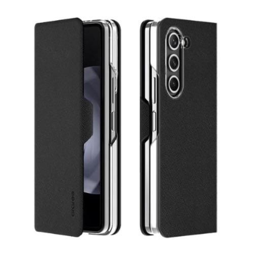 Araree Bonnet Diary Flip Case For Samsung Galaxy Z Fold 4 - Black