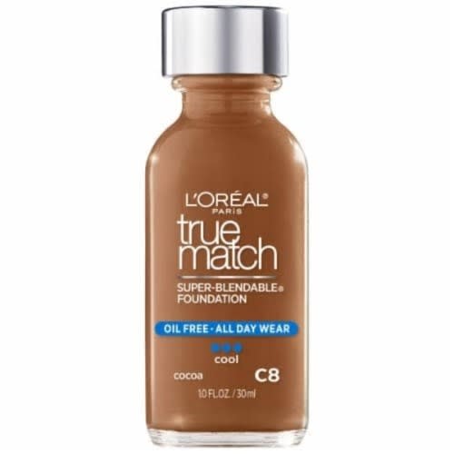 L'oreal True Match Foundation -c8 Cocoa - 30ml