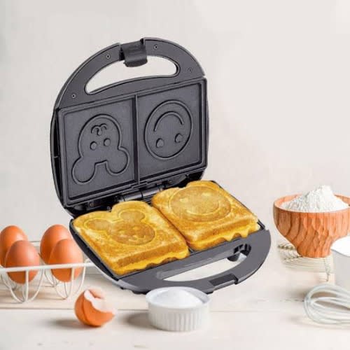 Smiley Face Sandwich And Waffle Maker