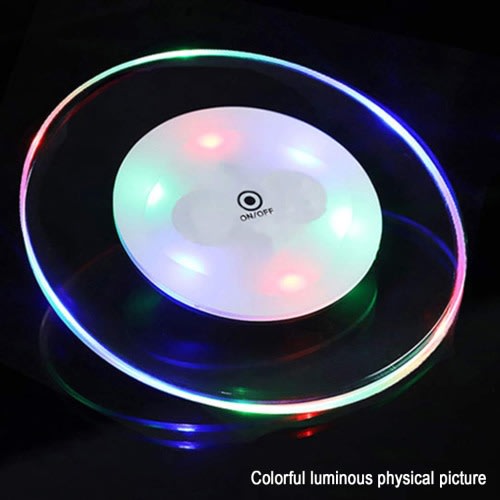 Waterproof Beer Beverage Coasters Light For Club Bar Parties Weddings