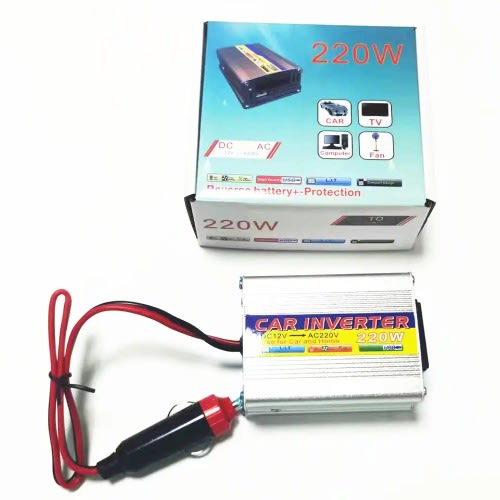 Dc 12v To Ac 220v Car Power Inverter With Usb