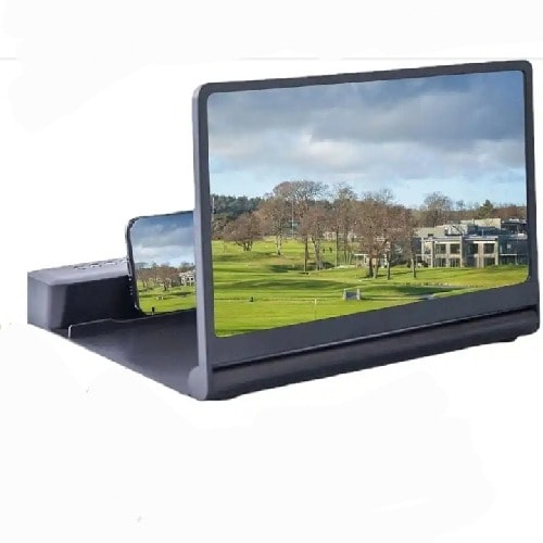 6d Phone Screen Magnifier With Bluetooth Speaker F12