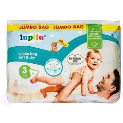 Nappies Size 3 Jumbo Pack - 98 Nappies