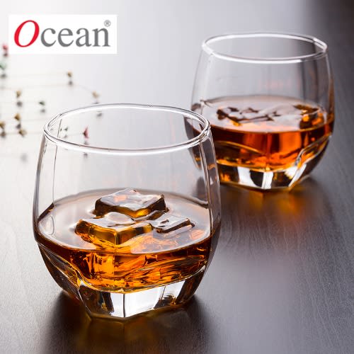 Ocean Jubilee Rock Whiskey Glass- 6 Pieces.