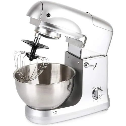 Food Mixer - Stainless Steel Bowl - 1000W - 5L