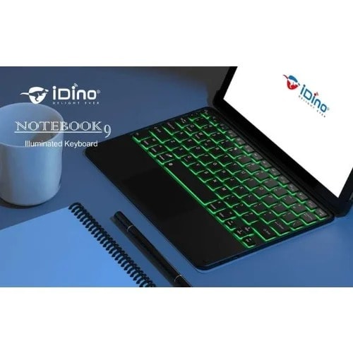 Idino Notebook 9 Tablet With Keyboard - 10.1" - 256GB ROM - 6GB RAM - 5g Dual Sim - 6000mAh