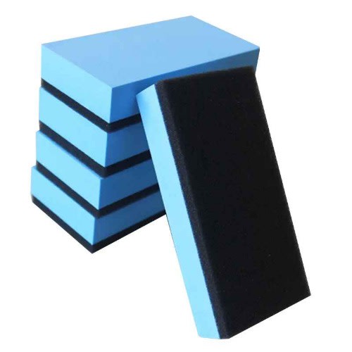 Ceramic Foam Applicator Pad - 5pcs - Blue & Black